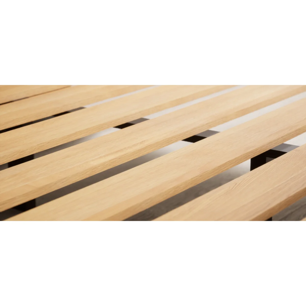 Charlton Oak and Black Painted Super King Bed – image 12