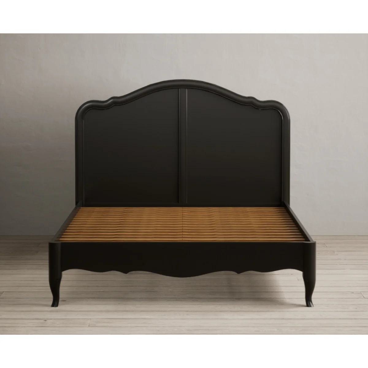 Chateau Noir Oak and Black Painted Double Bed – image 7