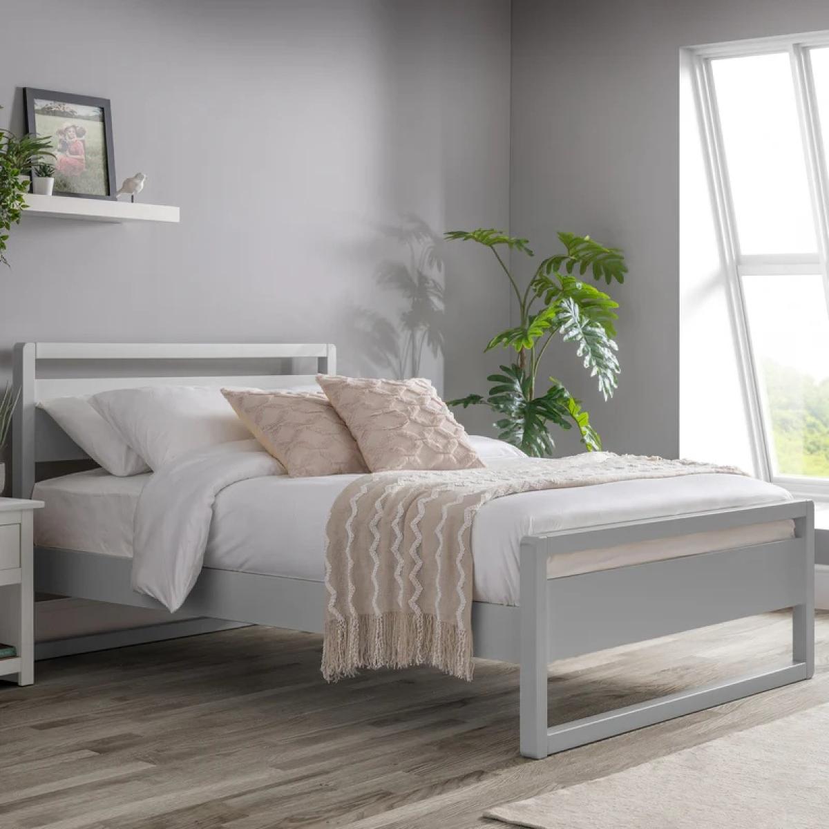 Julian Bowen Venice Bed - Dove Grey - 135cm Double In DoveGrey – image 1