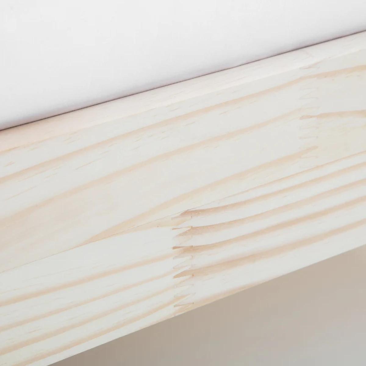 Julian Bowen Sami Bed - Unfinished Pine - 135cm Double In Natural – image 3