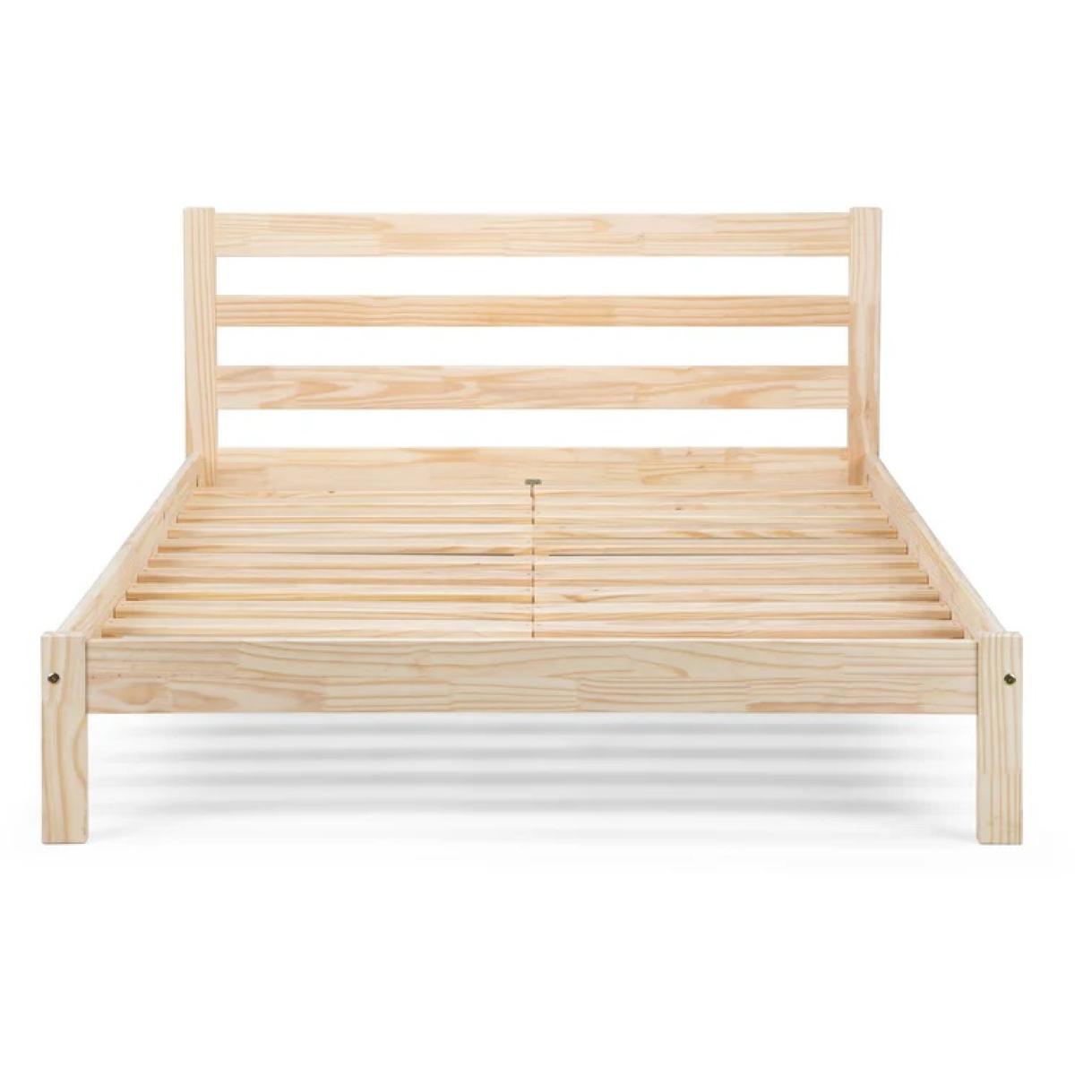 Julian Bowen Sami Bed - Unfinished Pine - 135cm Double In Natural – image 5