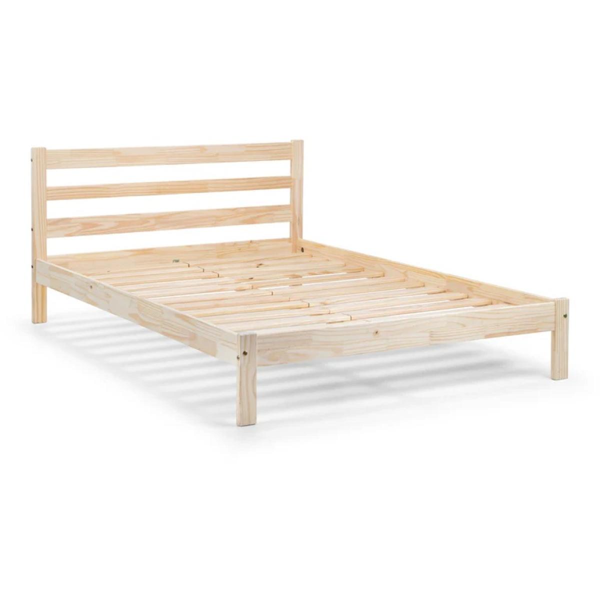 Julian Bowen Sami Bed - Unfinished Pine - 135cm Double In Natural – image 6