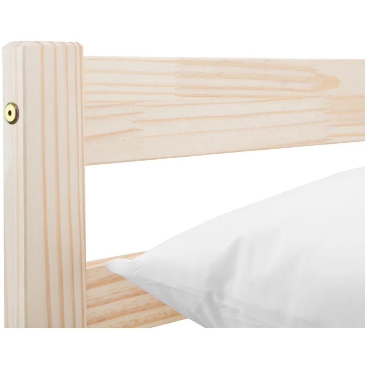 Julian Bowen Sami Bed - Unfinished Pine - 135cm Double In Natural – image 8