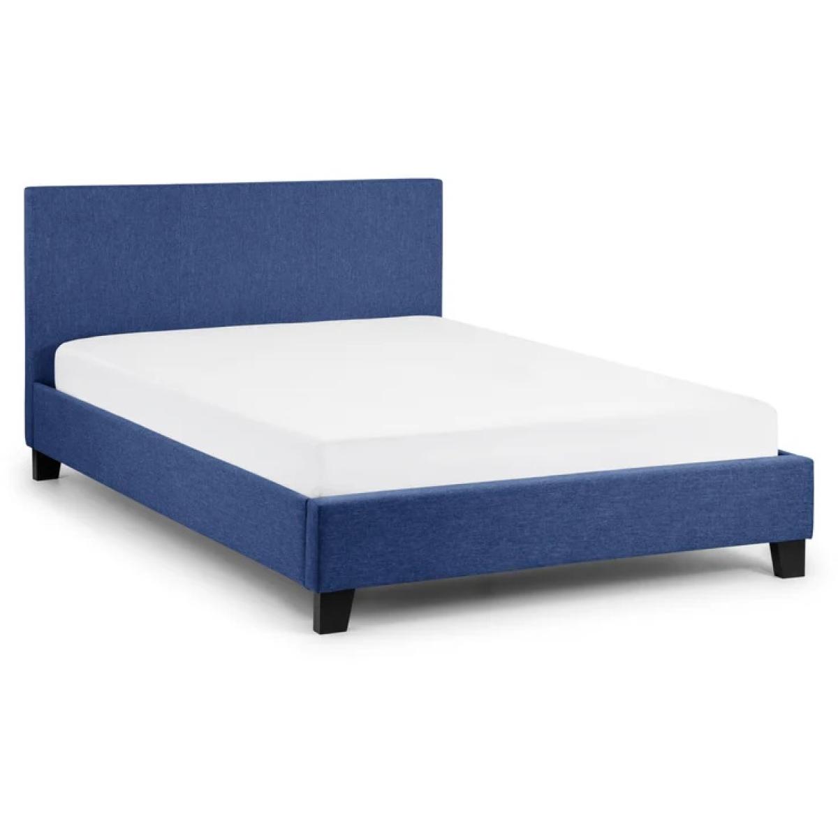 Julian Bowen Rialto Bed - Dark Blue Linen - 90cm Single In DarkBlue – image 8