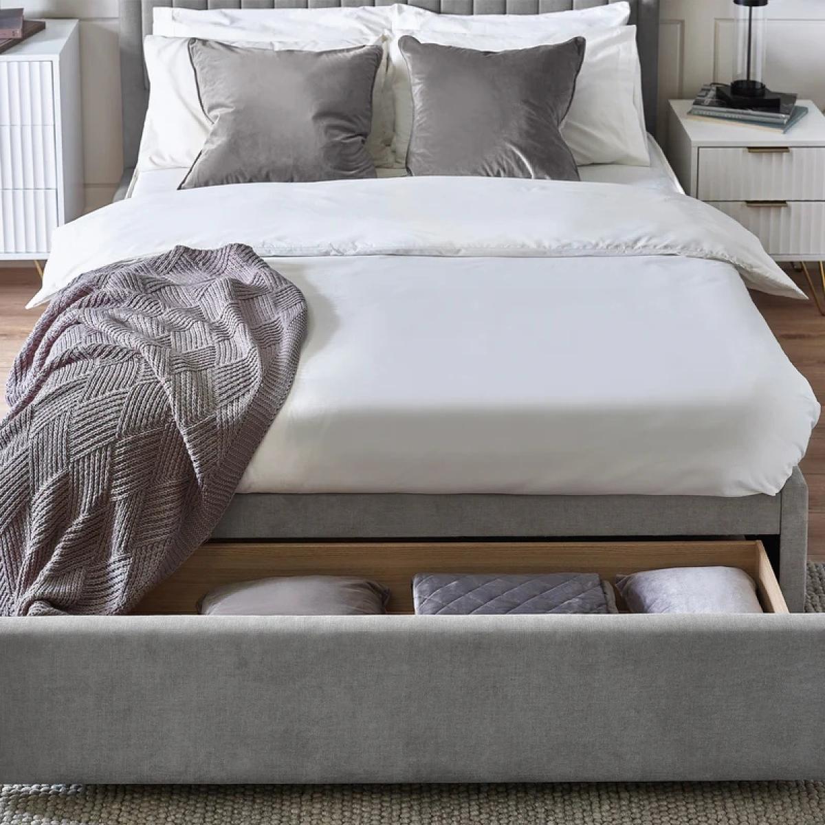 Julian Bowen Savannah Bed - Grey - 150cm King – image 7