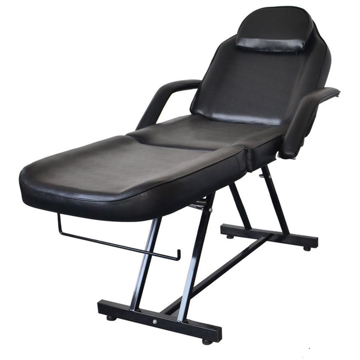 Spa Adjustable Massage Salon Bed - Black – image 2