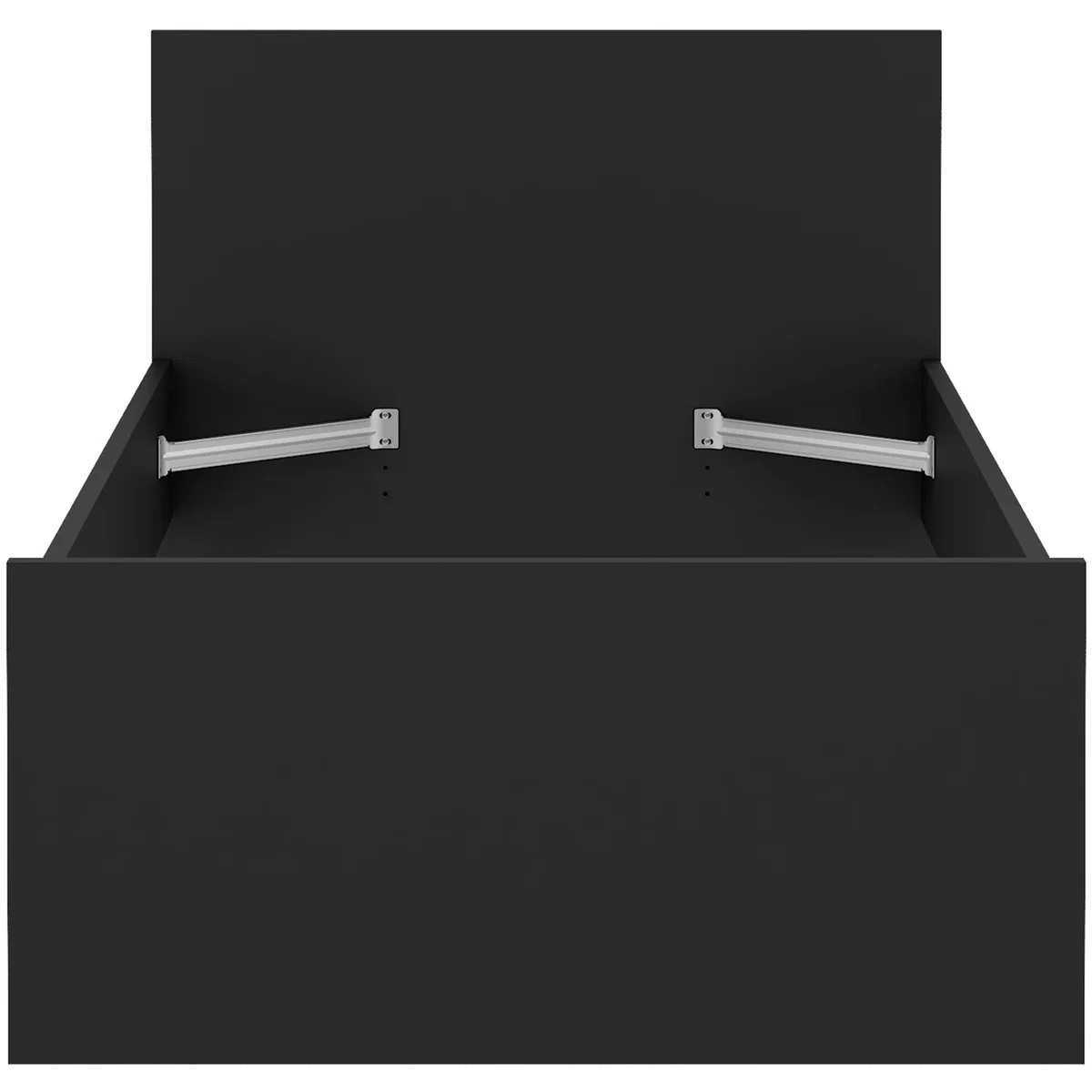 Naia Single Bed 3ft (90 x 190) in Black Matt - Black Matt – image 2