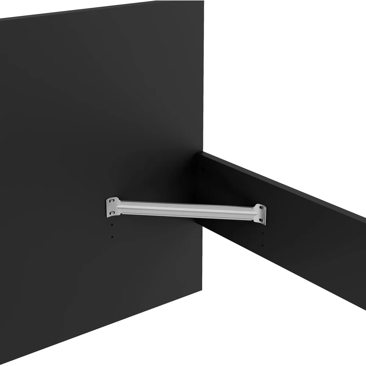 Naia Single Bed 3ft (90 x 190) in Black Matt - Black Matt – image 5