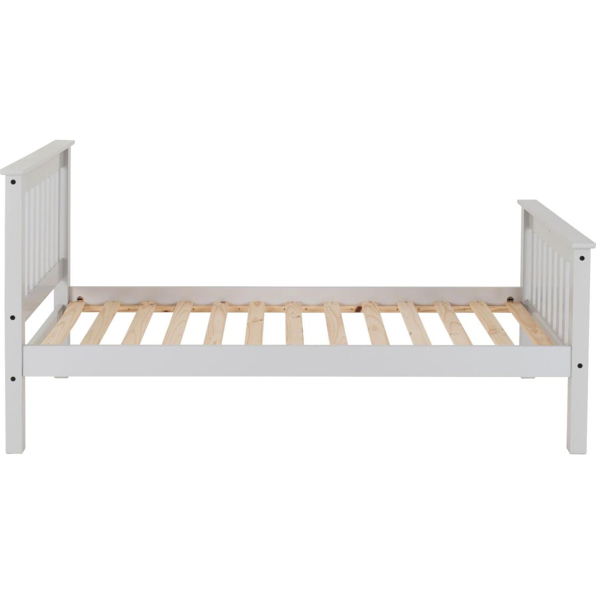 Monaco 3' Bed High Foot End - Grey – image 5
