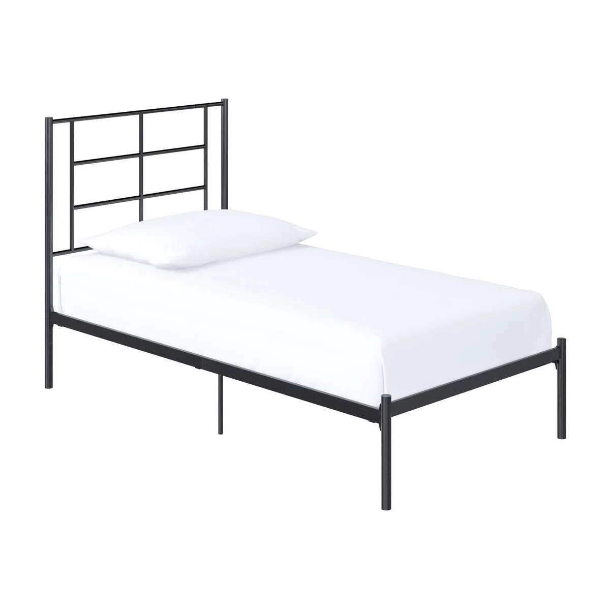 Jensen Metal Bed - Black / Single