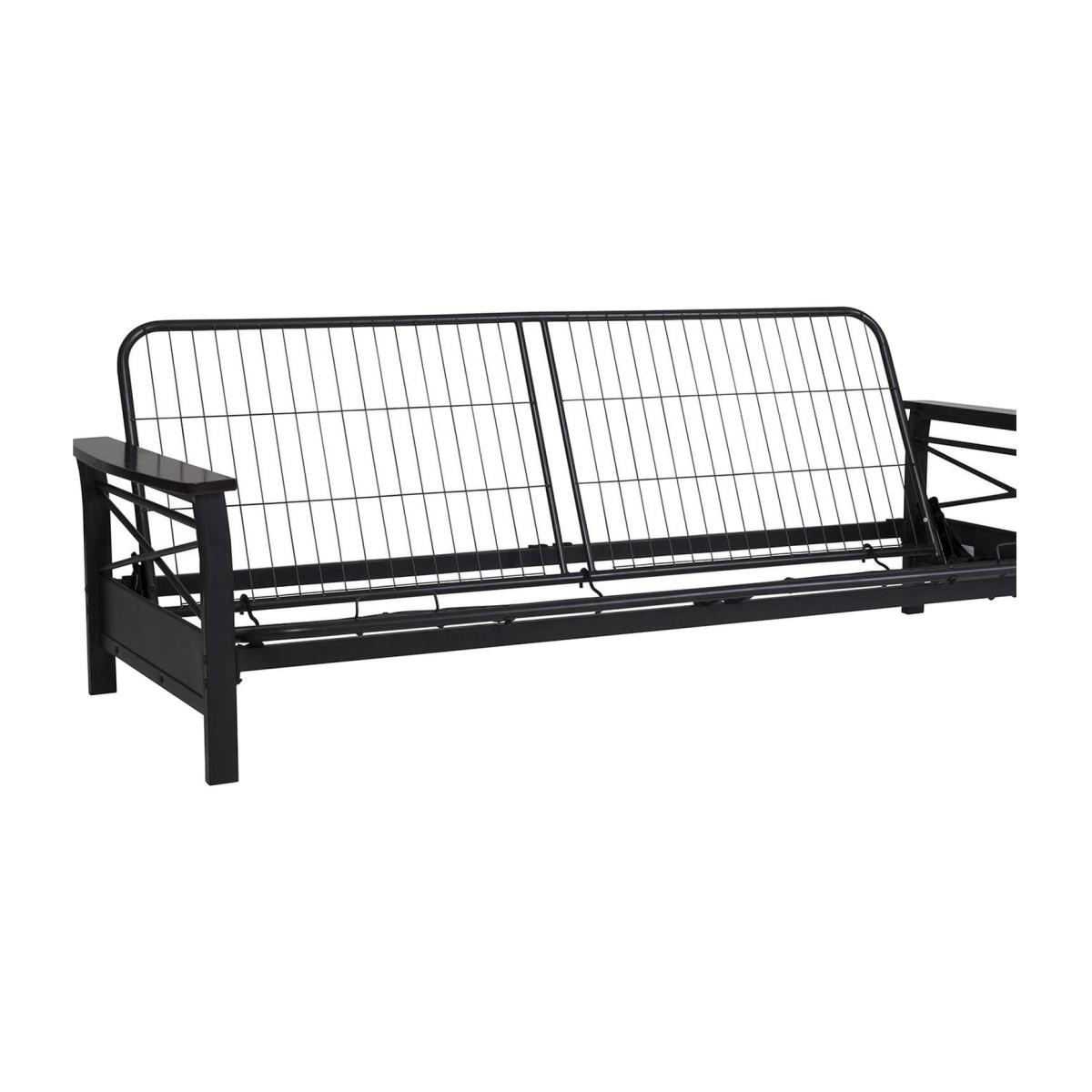 Nadine Metal Single Sofa Bed Frame - Espresso