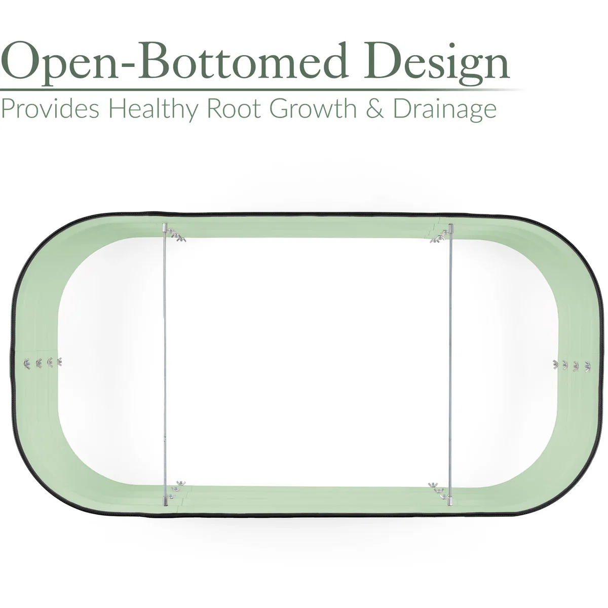 Christow Rectangle Raised Garden Bed - Sage / 120cm – image 4