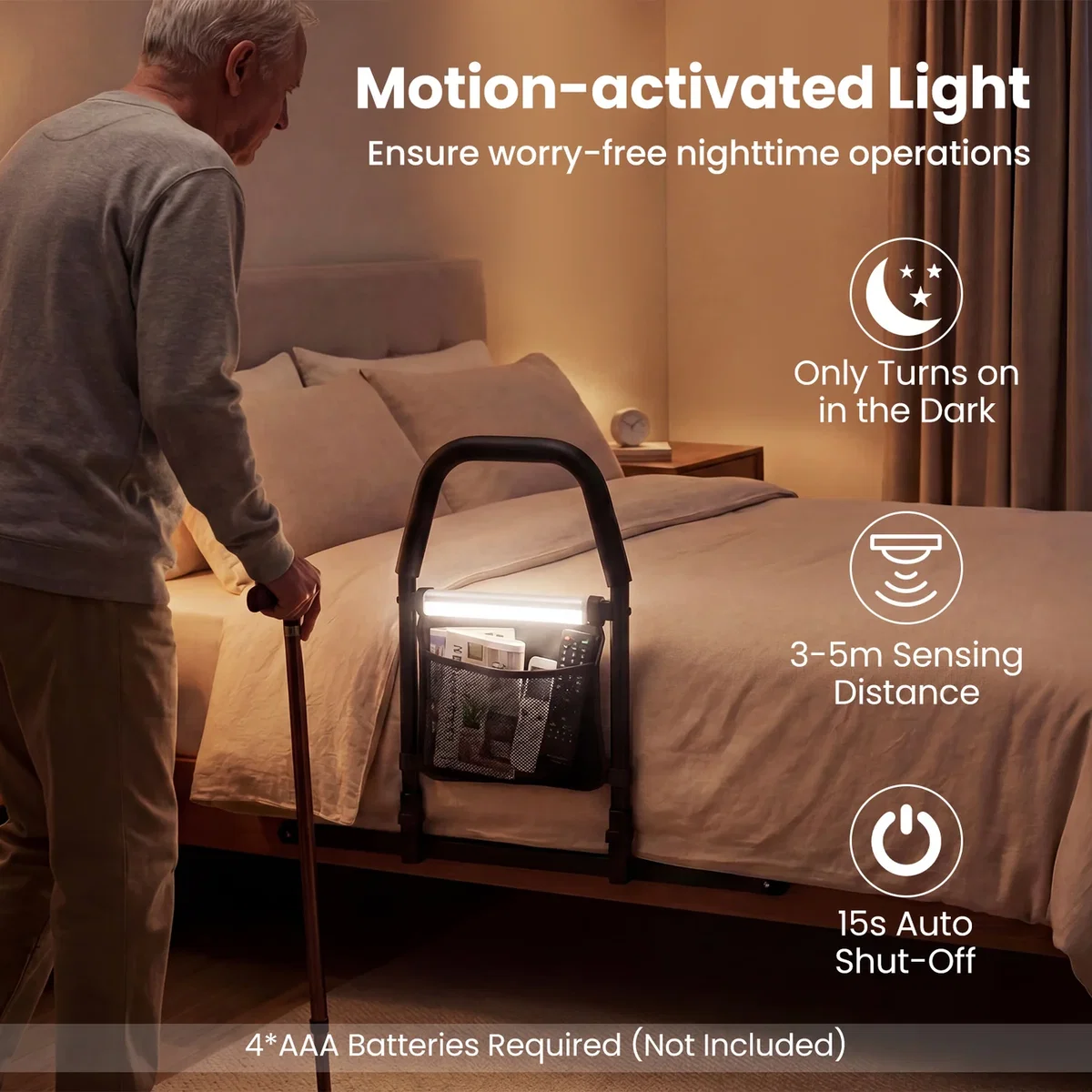 Bed Assist Safety Handle Bed Rails – image 4
