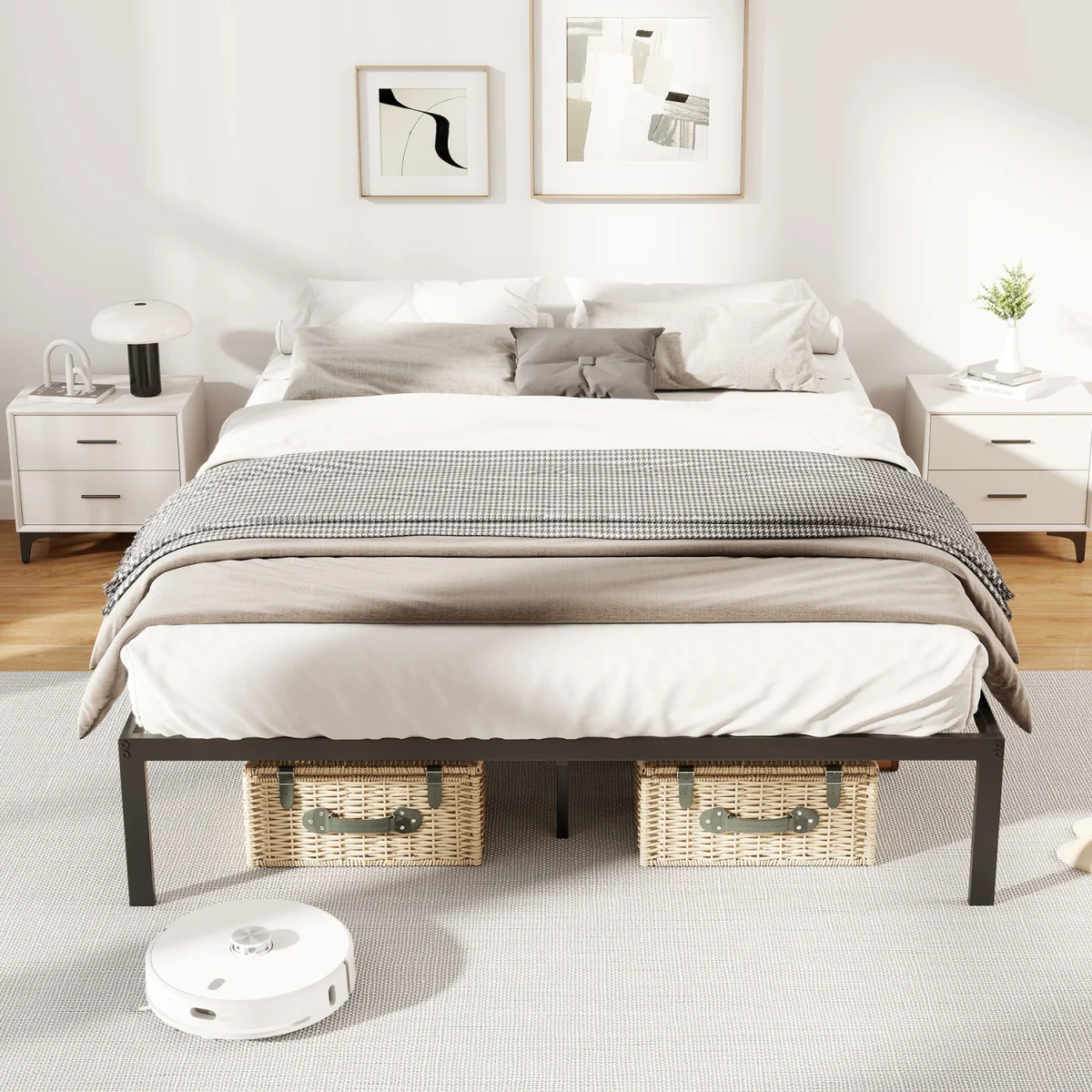 Double Metal Bed Frame - Black – image 4