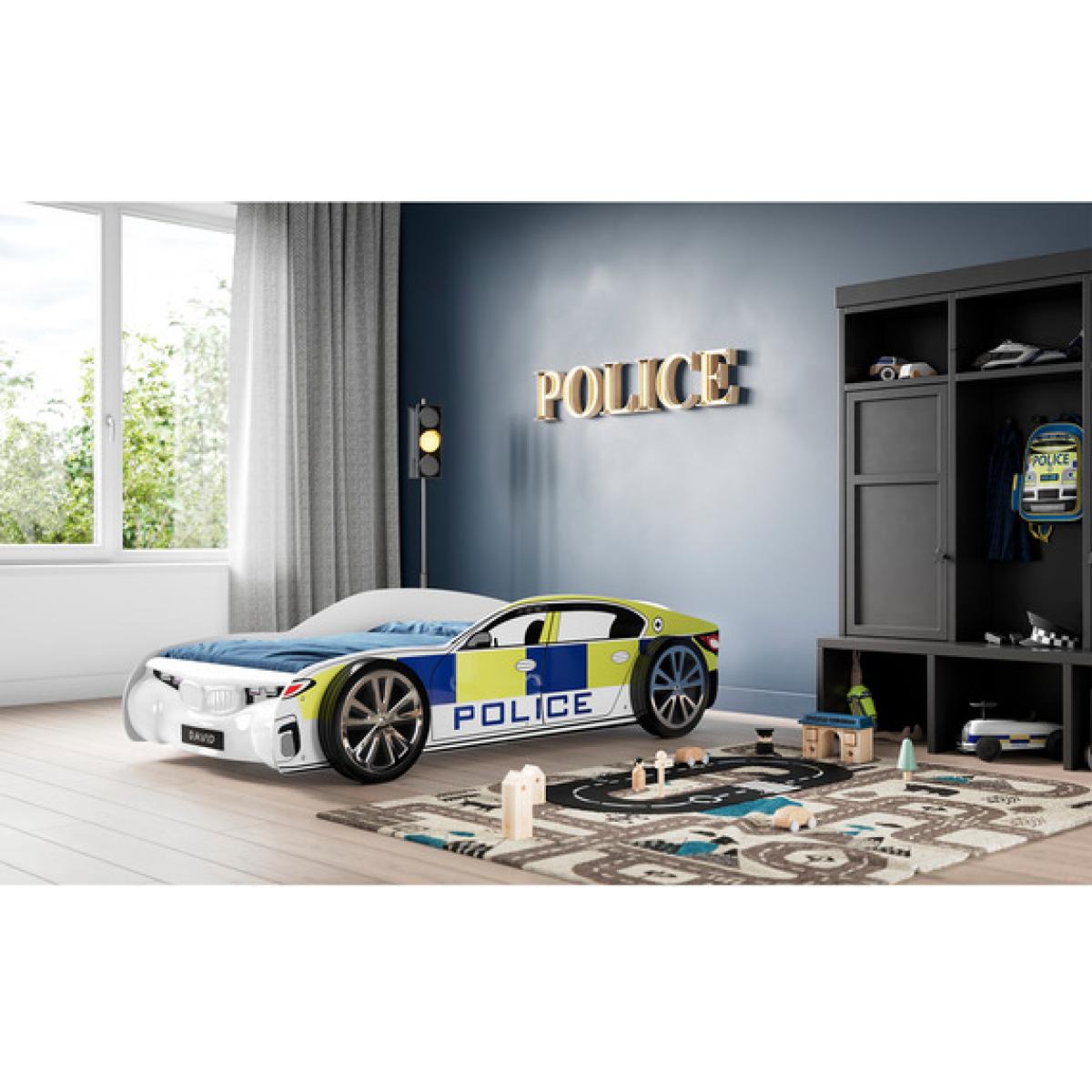 Police Car Bed - White – image 2
