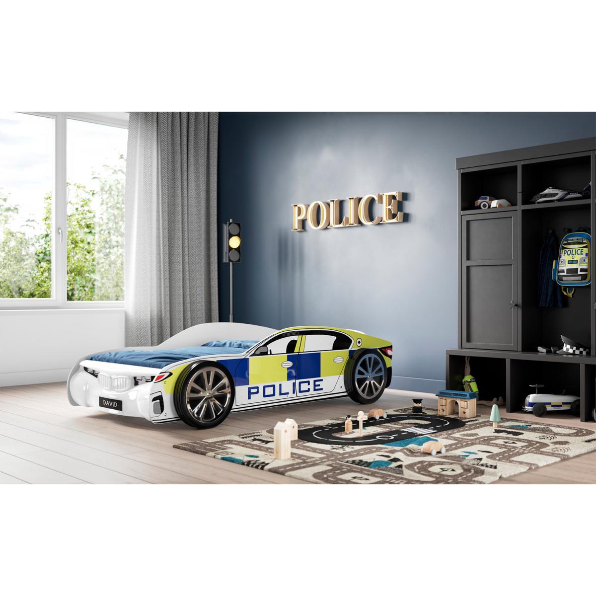 Police Car Bed - White – image 3