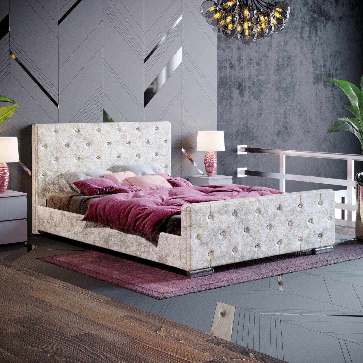 Arabella Fabric Bed - Champagne / 36kg – image 2