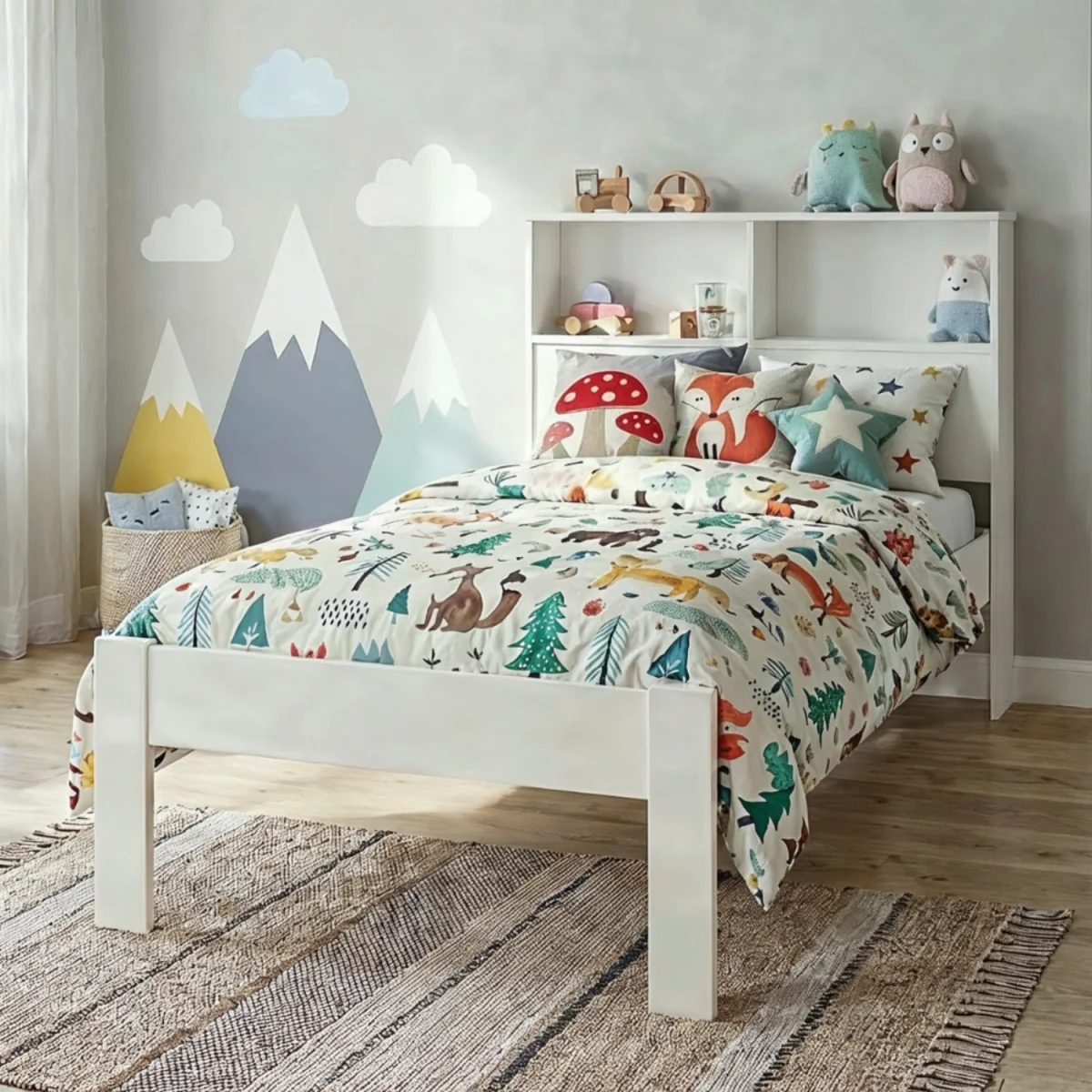 Joni Single Bed with Built in Storage – image 1
