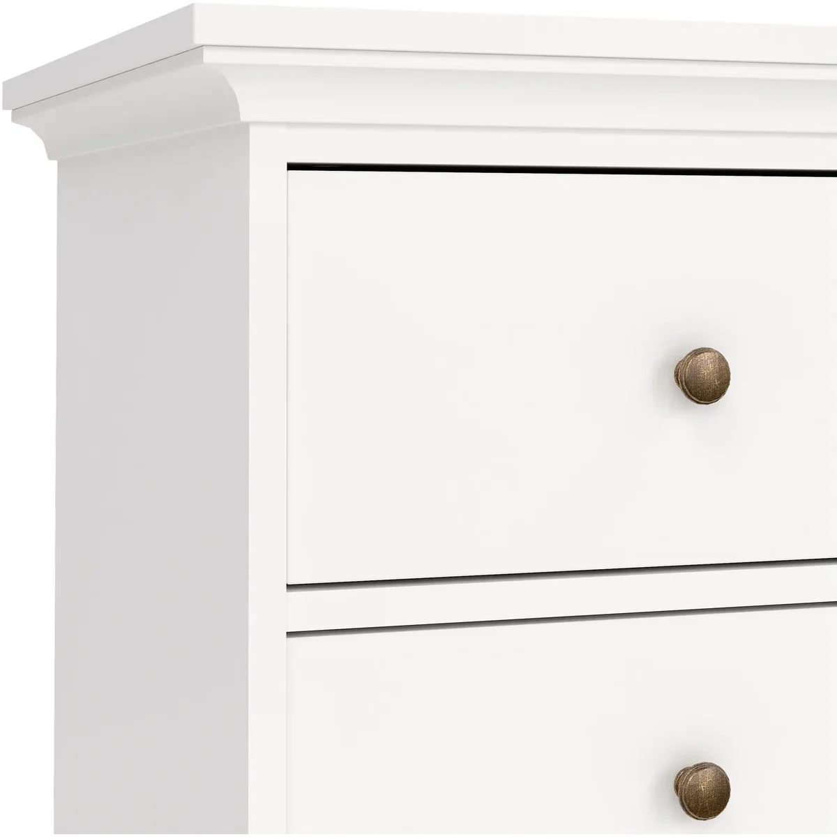 Paris Double Bed (140 x 200) in White - White – image 2