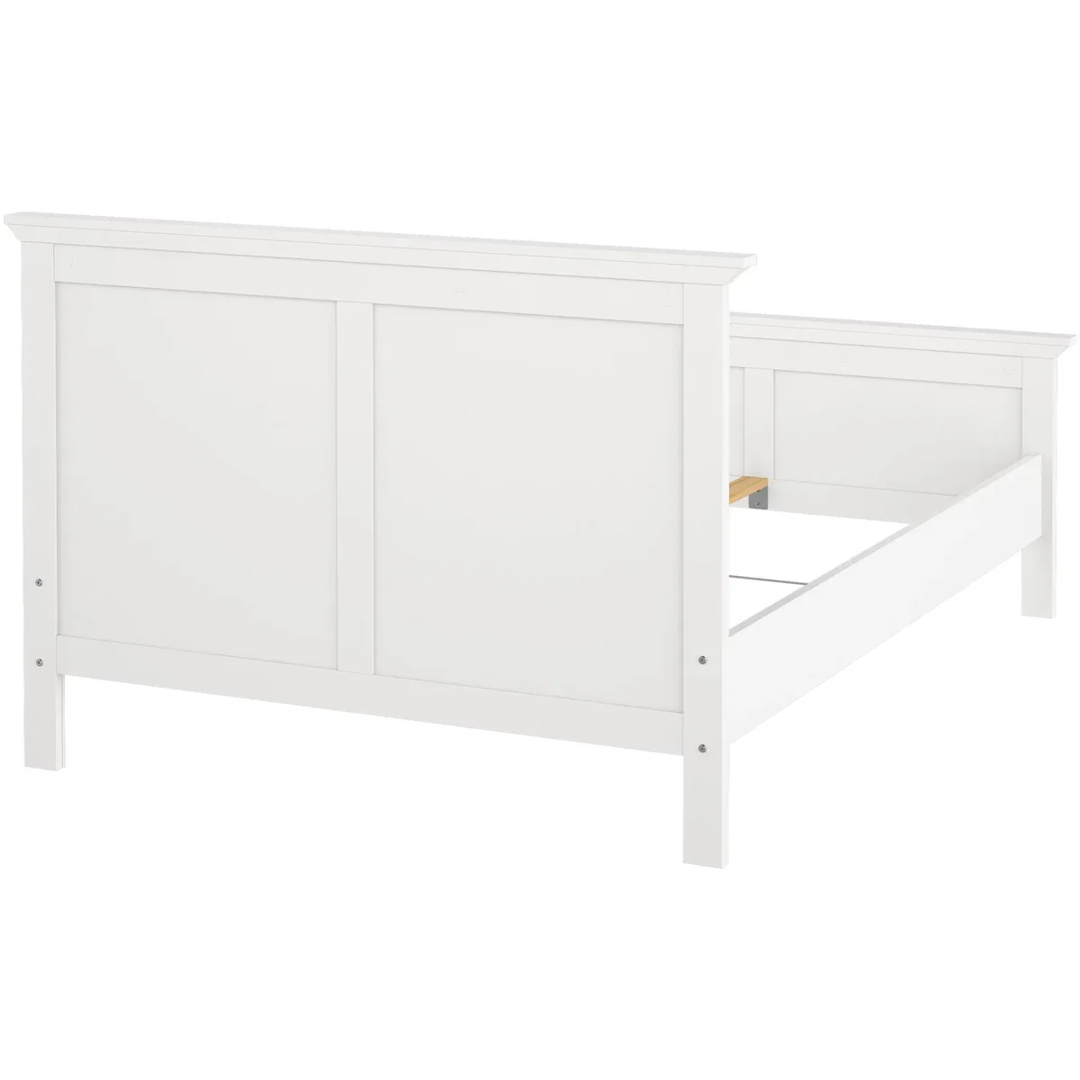 Paris Double Bed (140 x 200) in White - White – image 6