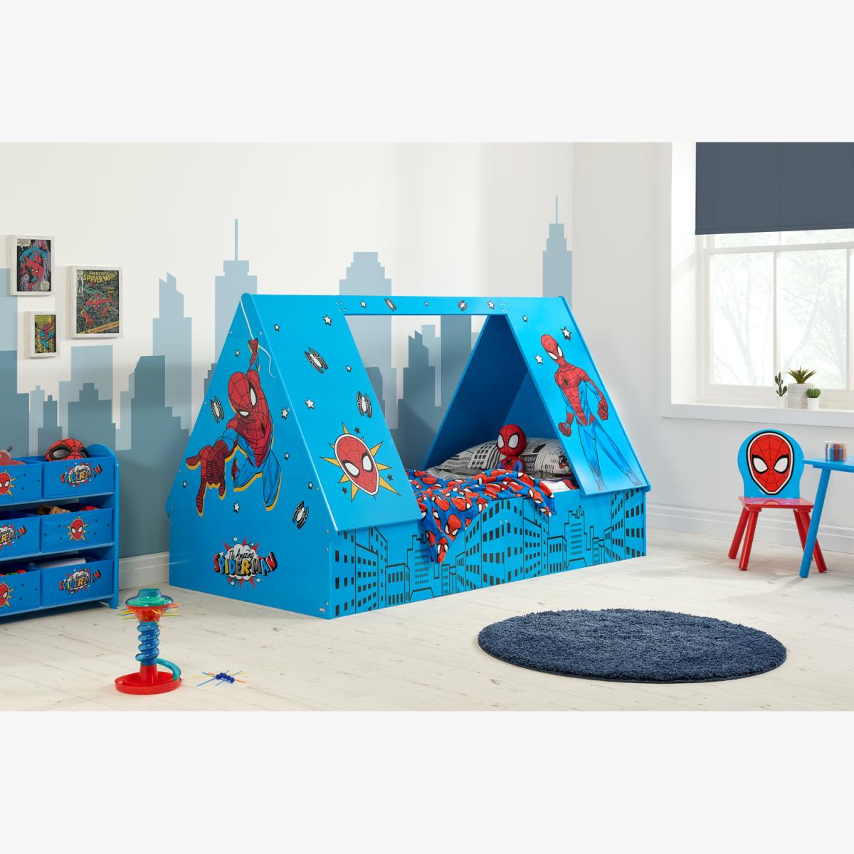 Spider-man Single Tent Bed - Blue