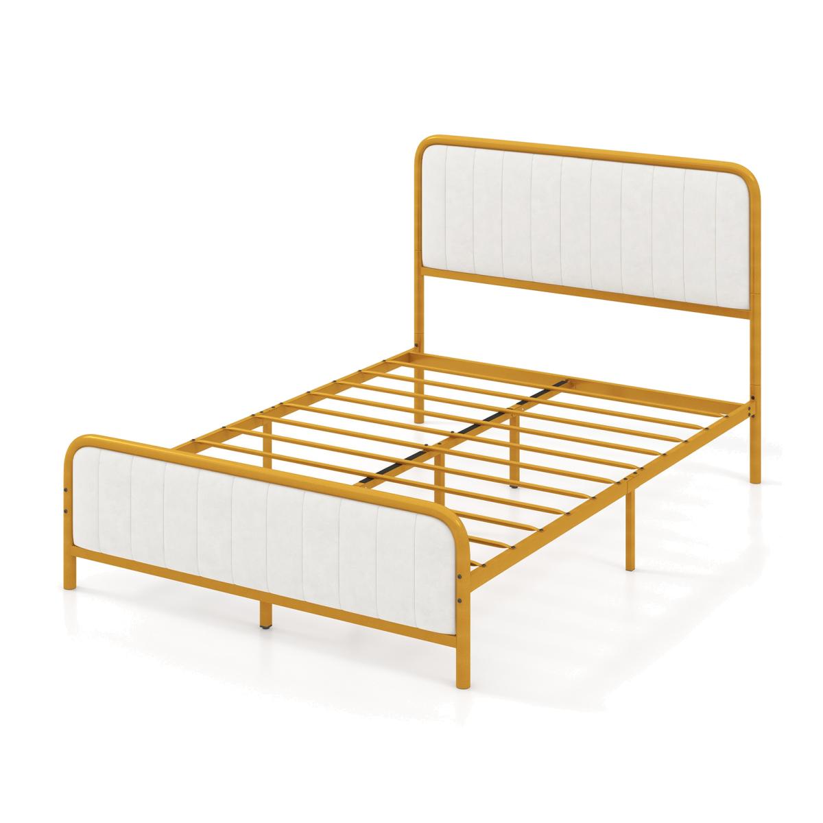 Gold Metal Bed Frame - Gold