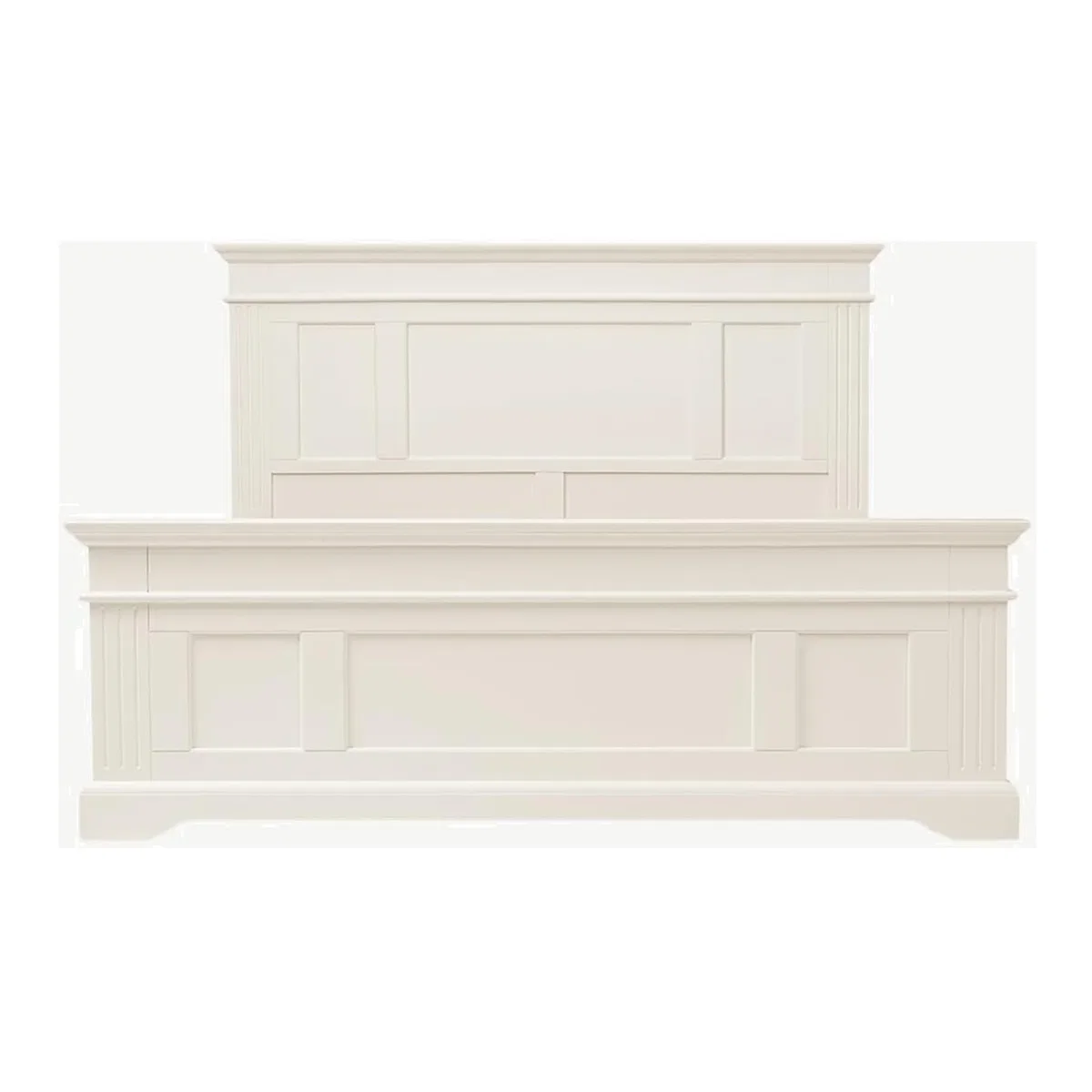 Gainsborough Vintage Cream Wooden Bed - Vintage Cream / Double