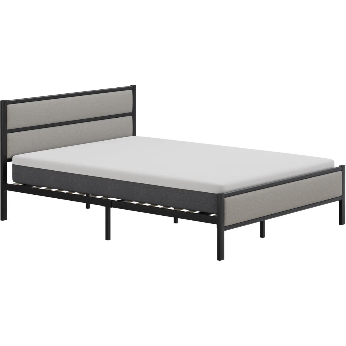 Snuggle Beds Nova Metal Bed Frame - 4' Small Double - Black / Small Double – image 6