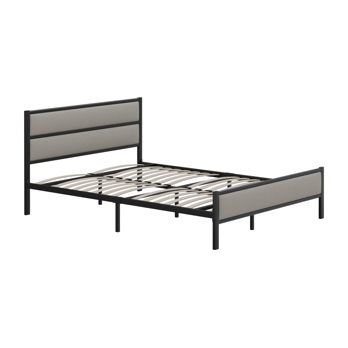 Snuggle Beds Nova Metal Bed Frame - 4' Small Double - Black / Small Double – image 1