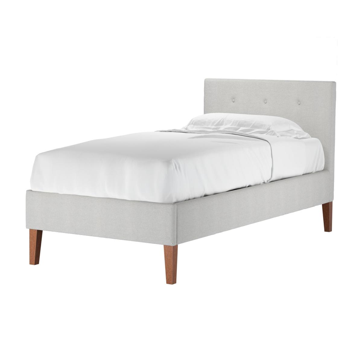 Avery 100cm Super King Bed in Persian Rose Smart Velvet – image 1