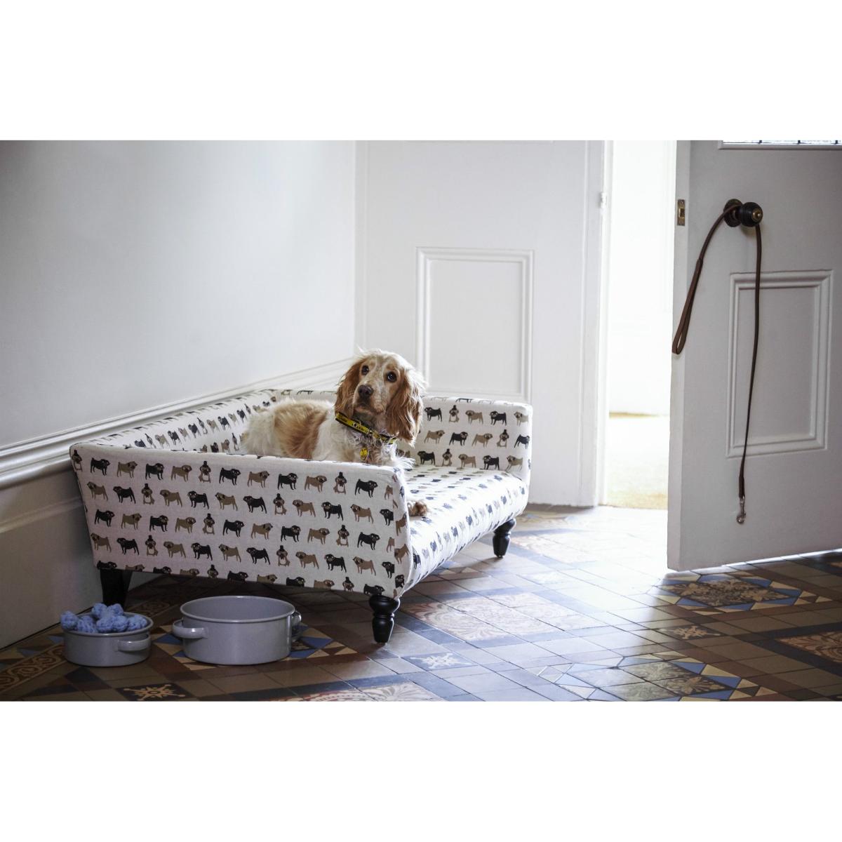 Cecil Large Dog Bed in Pumice House Basket Weave – image 2