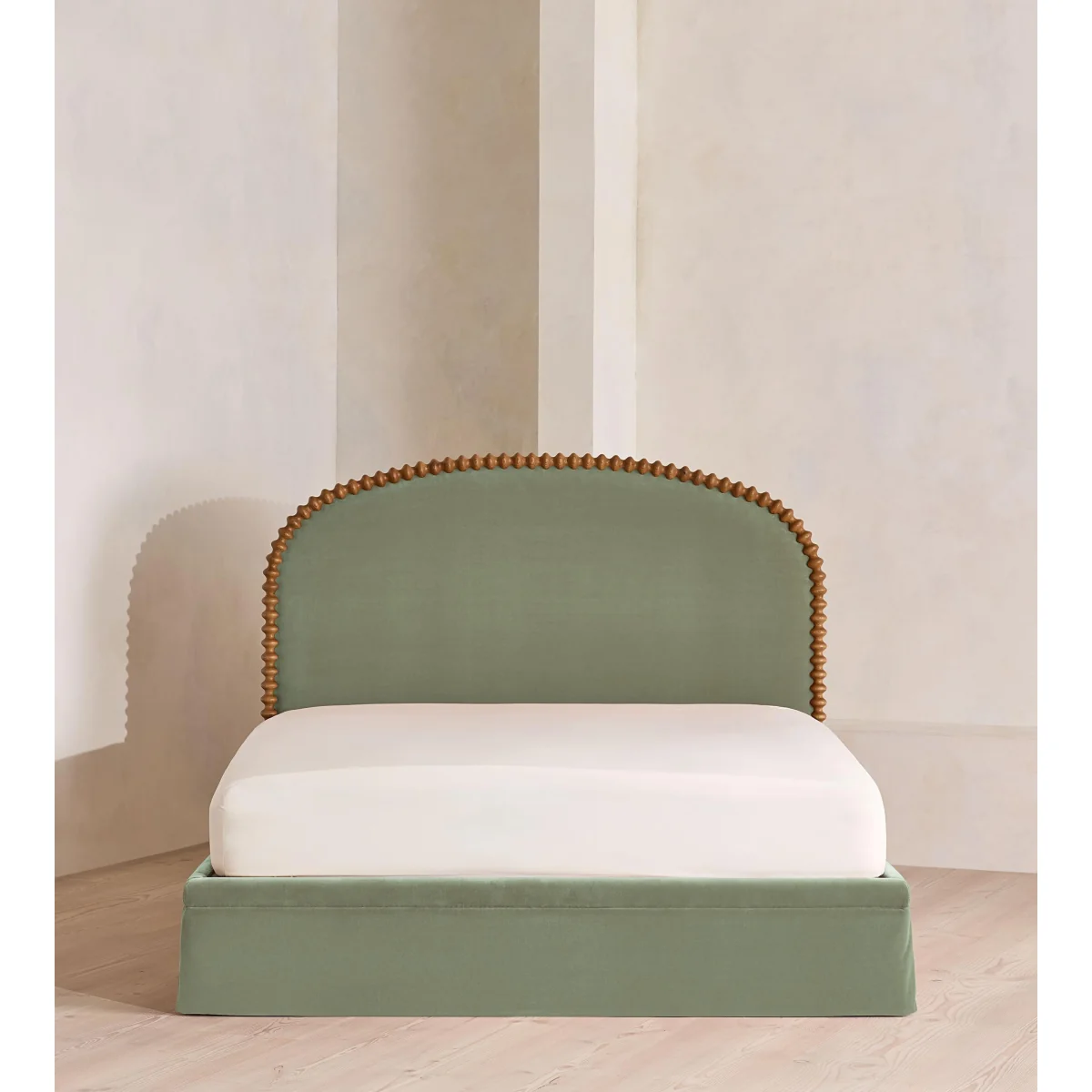 Mika Bed, Super King, Velvet, Seafoam, UK – image 3