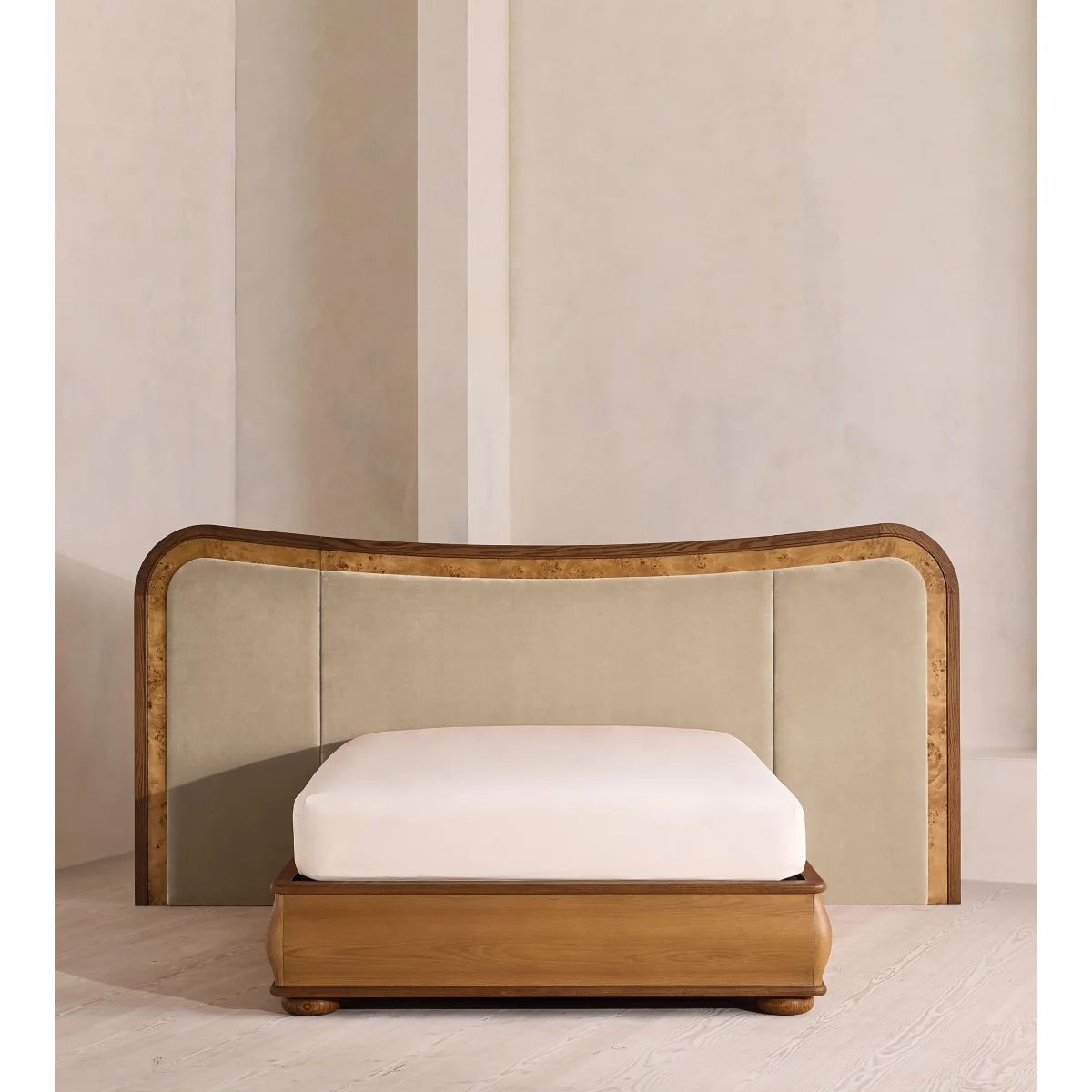 Alana Bed, Super King, Velvet, Oyster, UK – image 3