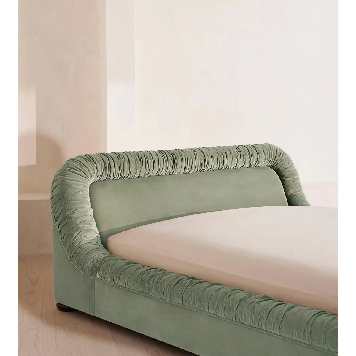Vara Bed, King, Velvet, Seafoam, UK – image 4