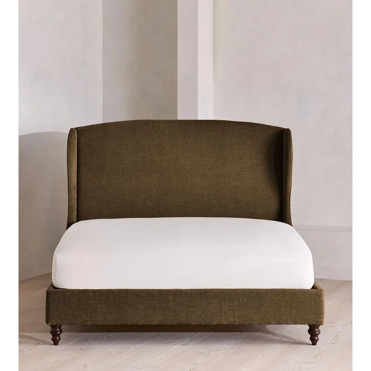 Rivas Bed, Super King, Linen Chenille, Chocolate – image 3