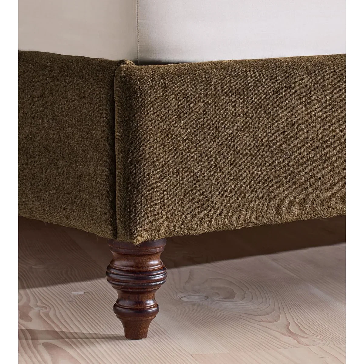 Rivas Bed, Super King, Linen Chenille, Chocolate – image 6