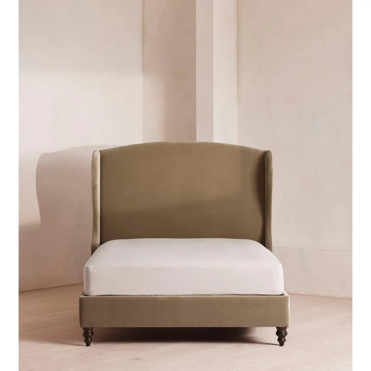 Rivas Bed, Emperor, Velvet, Truffle, UK – image 3