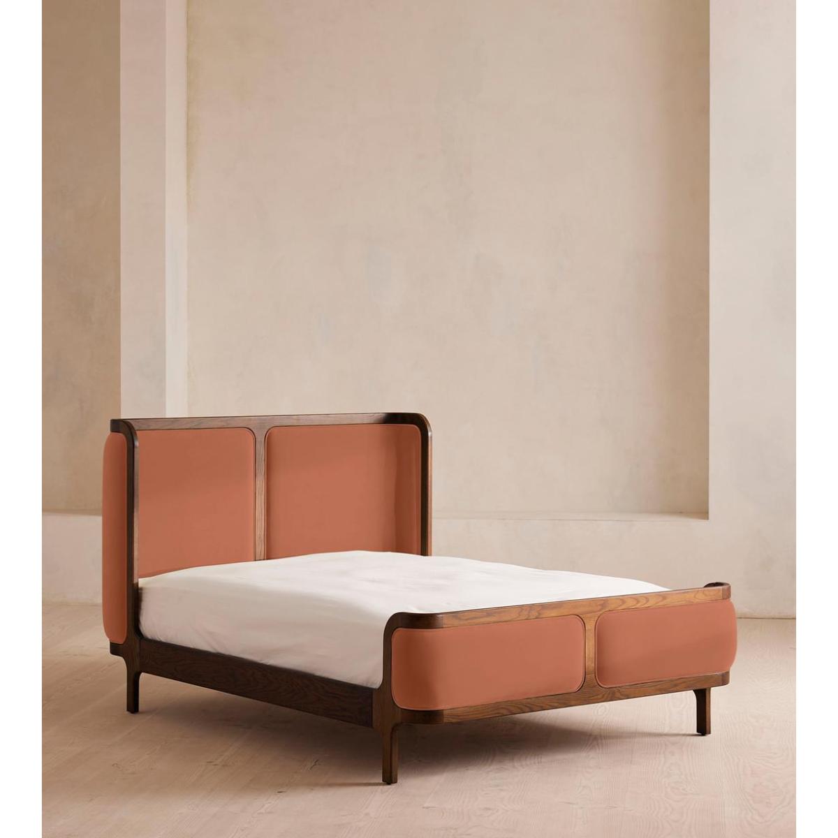 Belsa Bed, Emperor, Velvet, Antique Rose – image 2