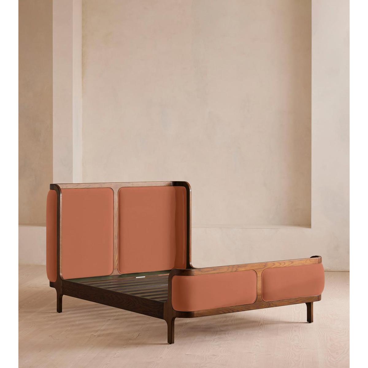 Belsa Bed, Emperor, Velvet, Antique Rose – image 4