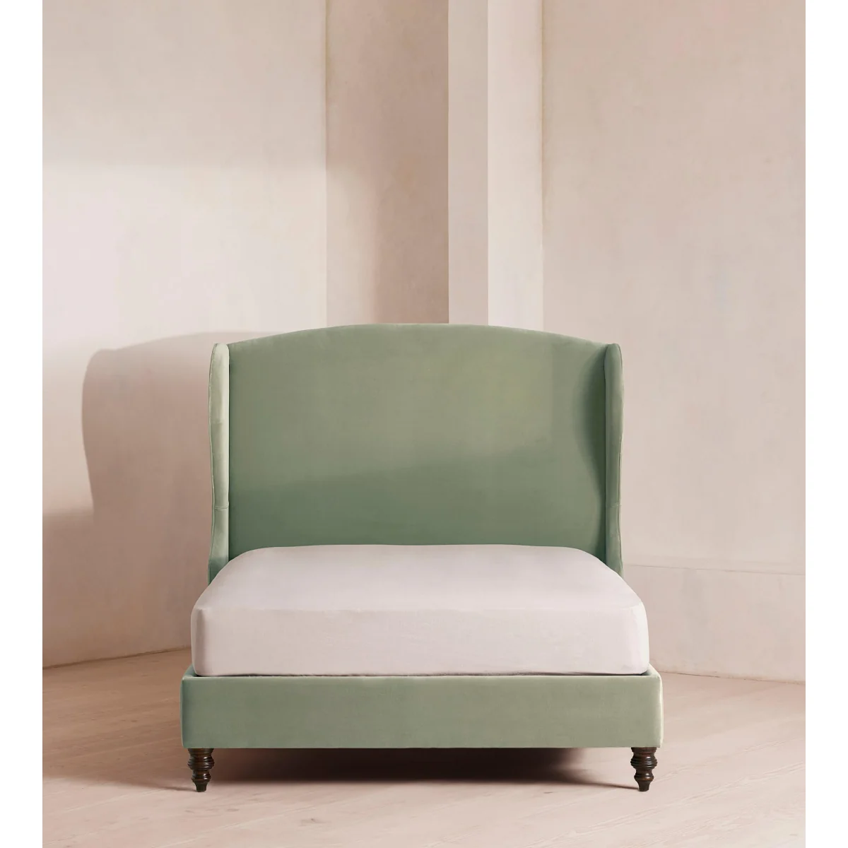 Rivas Bed, King, Velvet, Seafoam, UK – image 3