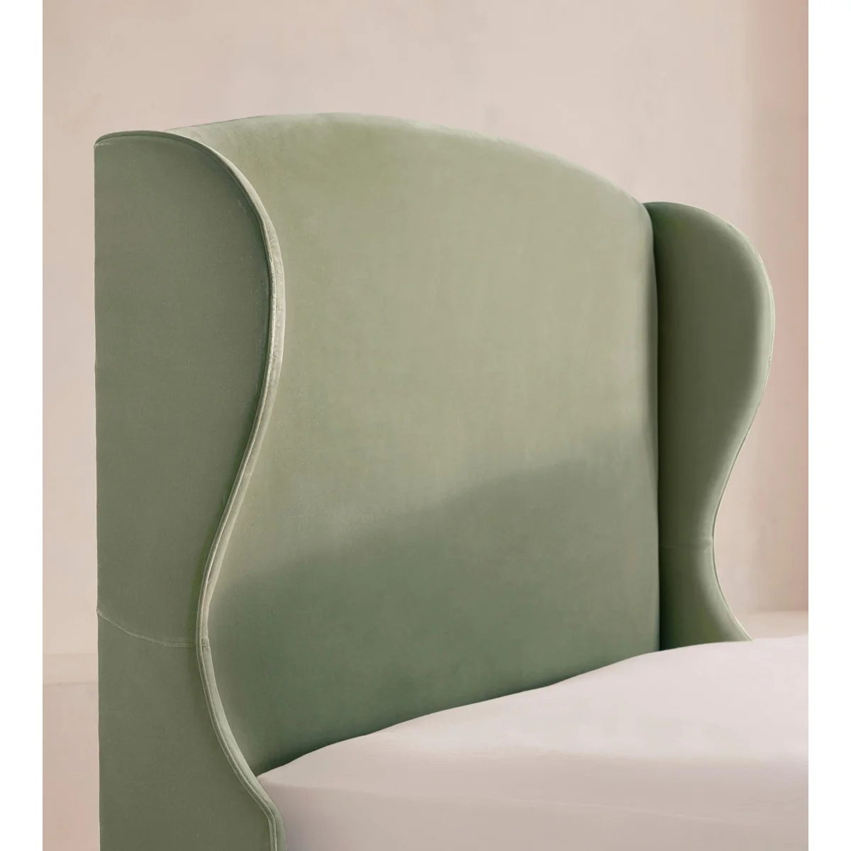 Rivas Bed, King, Velvet, Seafoam, UK – image 5
