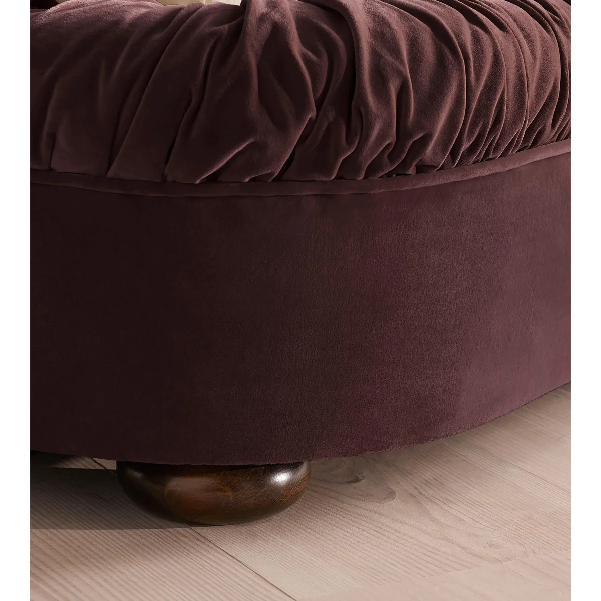 Vara Bed, Super King, Velvet, Aubergine, UK – image 6