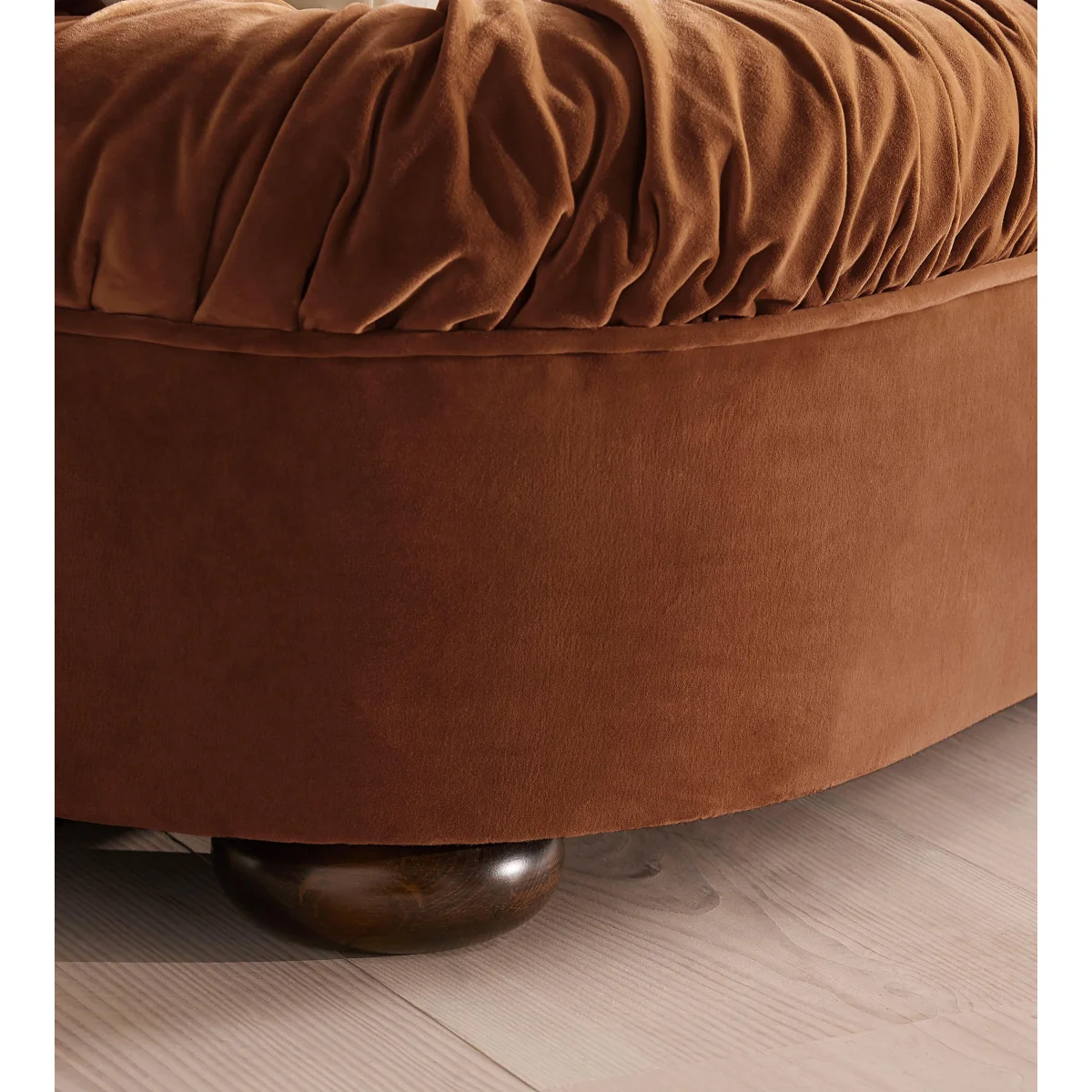 Vara Bed, Emperor, Velvet, Cinnamon, UK – image 6