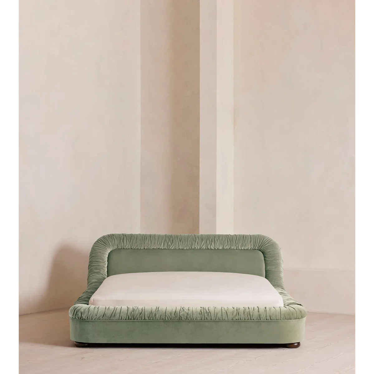 Vara Bed, Emperor, Velvet, Seafoam, UK – image 3
