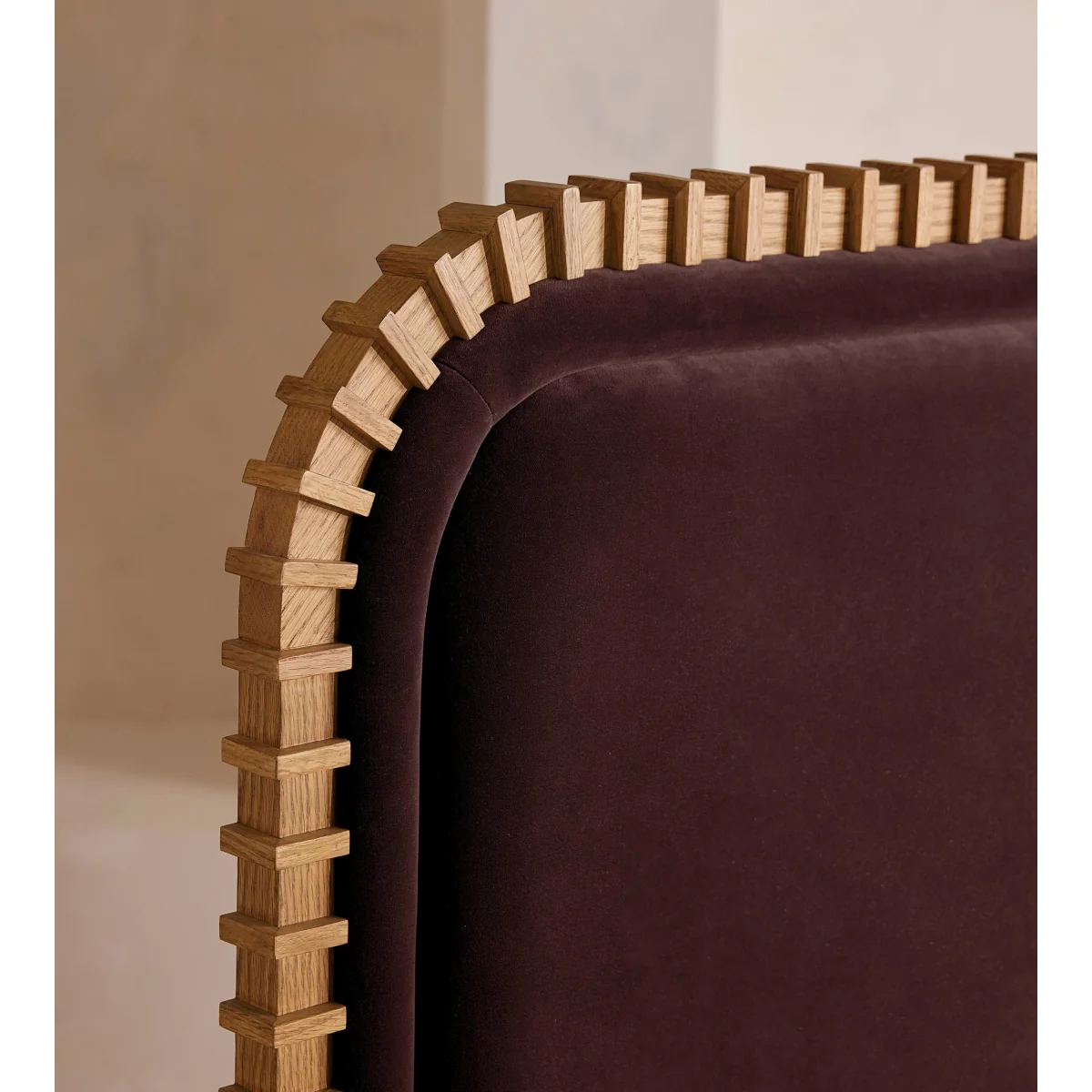 Angus Bed, Superking, Velvet, Aubergine, UK – image 4
