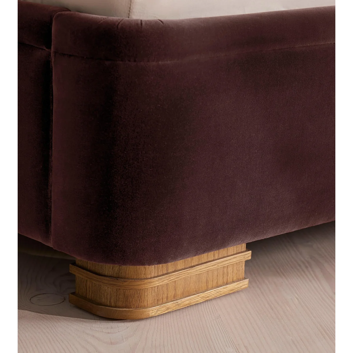 Angus Bed, Superking, Velvet, Aubergine, UK – image 6