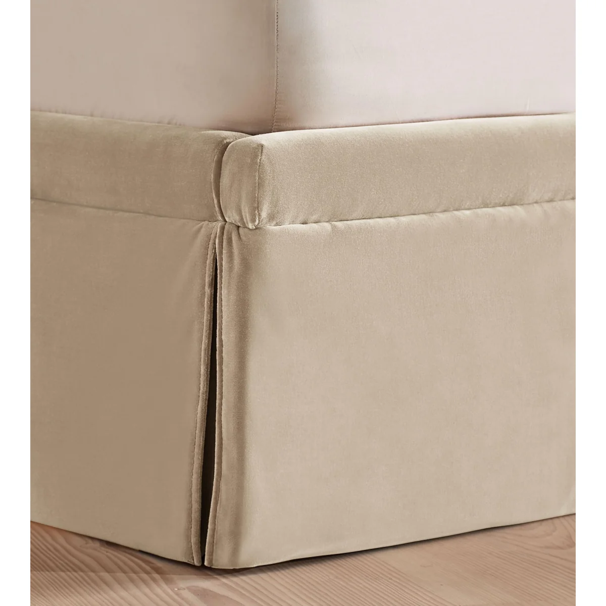 Mika Bed, King, Velvet, Oyster, UK – image 6