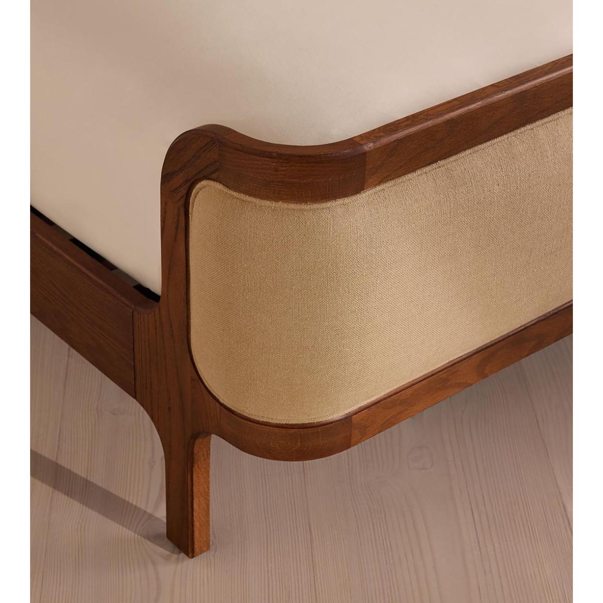 Belsa Bed, Superking, Linen, Wheat – image 6