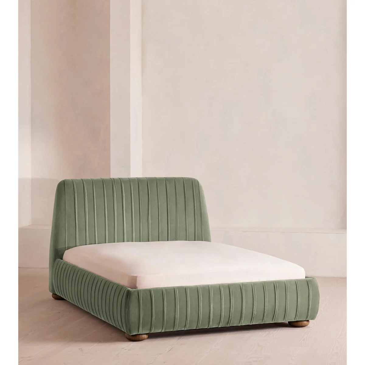 Vivienne Bed, Emperor, Velvet, Seafoam, UK – image 2