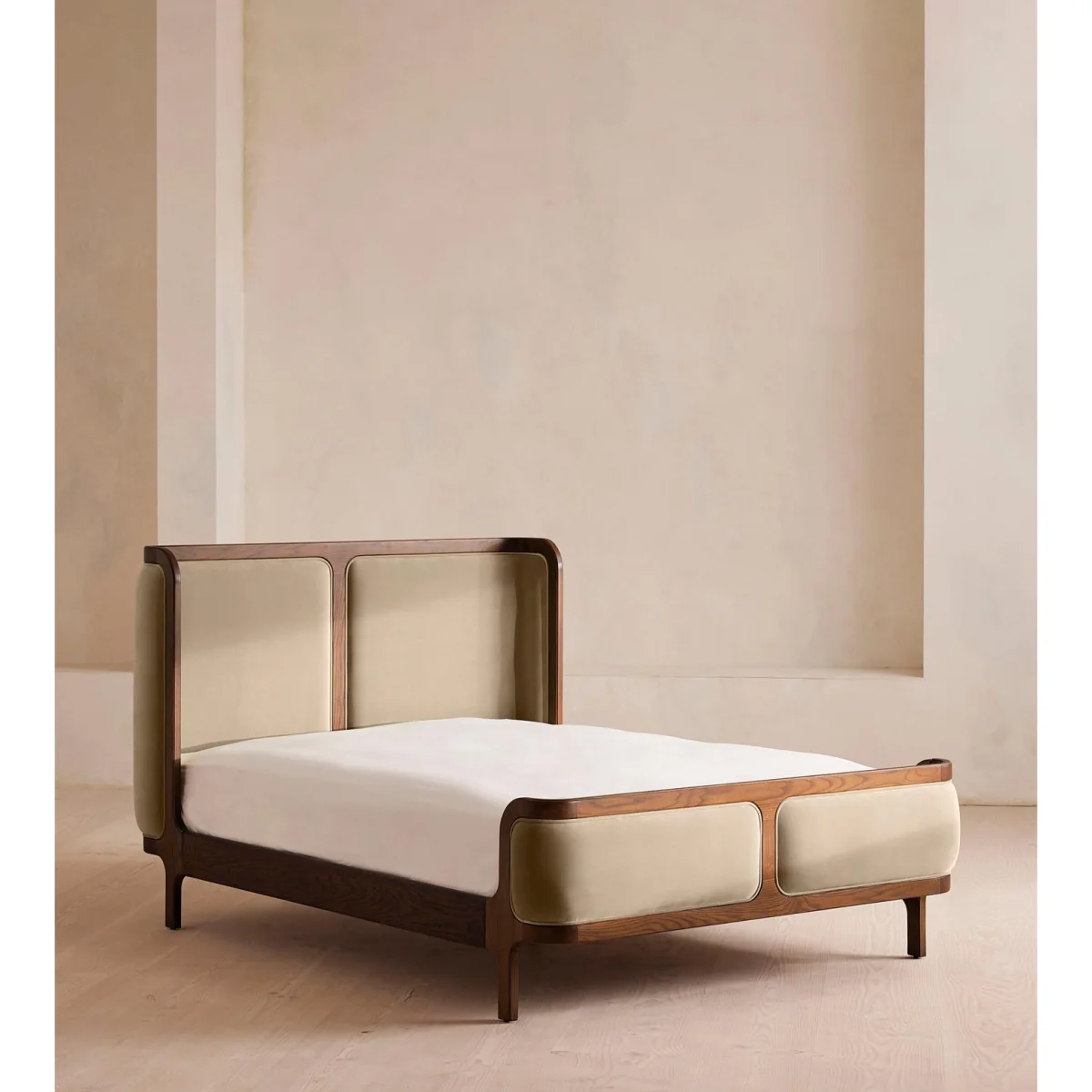 Belsa Bed, Emperor, Velvet, Oyster, UK – image 2